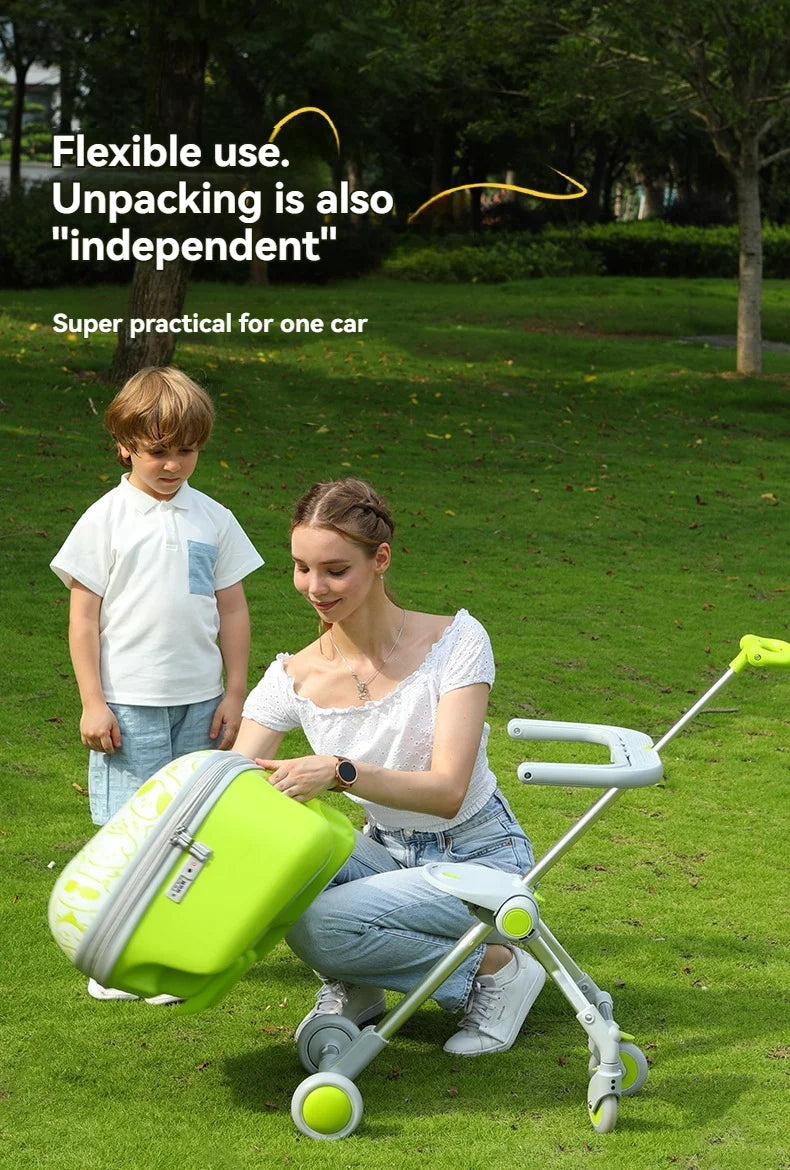 Valise poussette 39x32x60