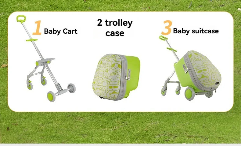 Valise poussette 39x32x60