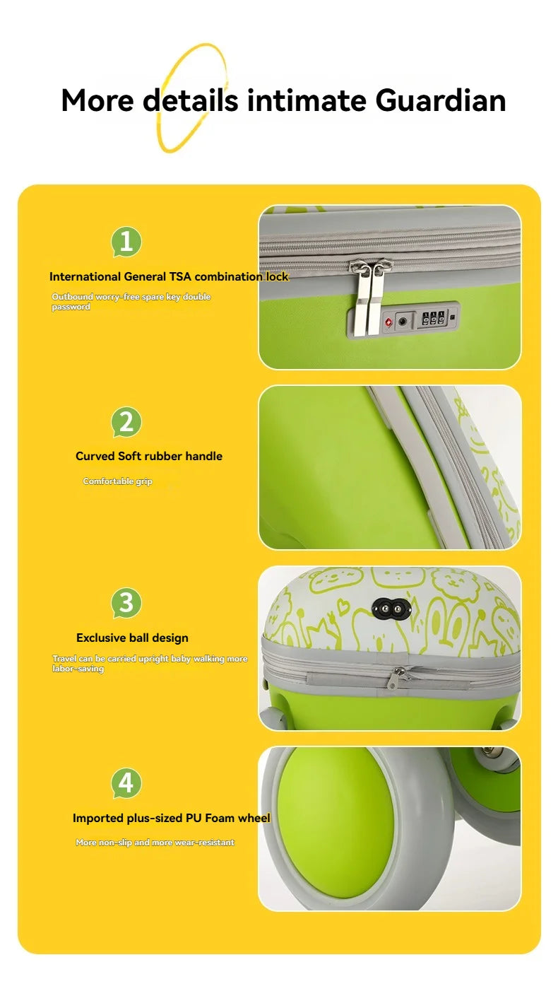 Valise poussette 39x32x60