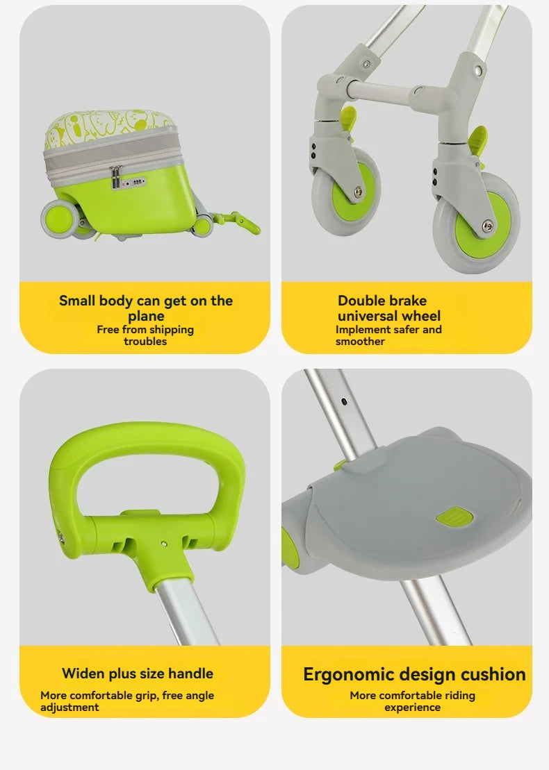Valise poussette 39x32x60