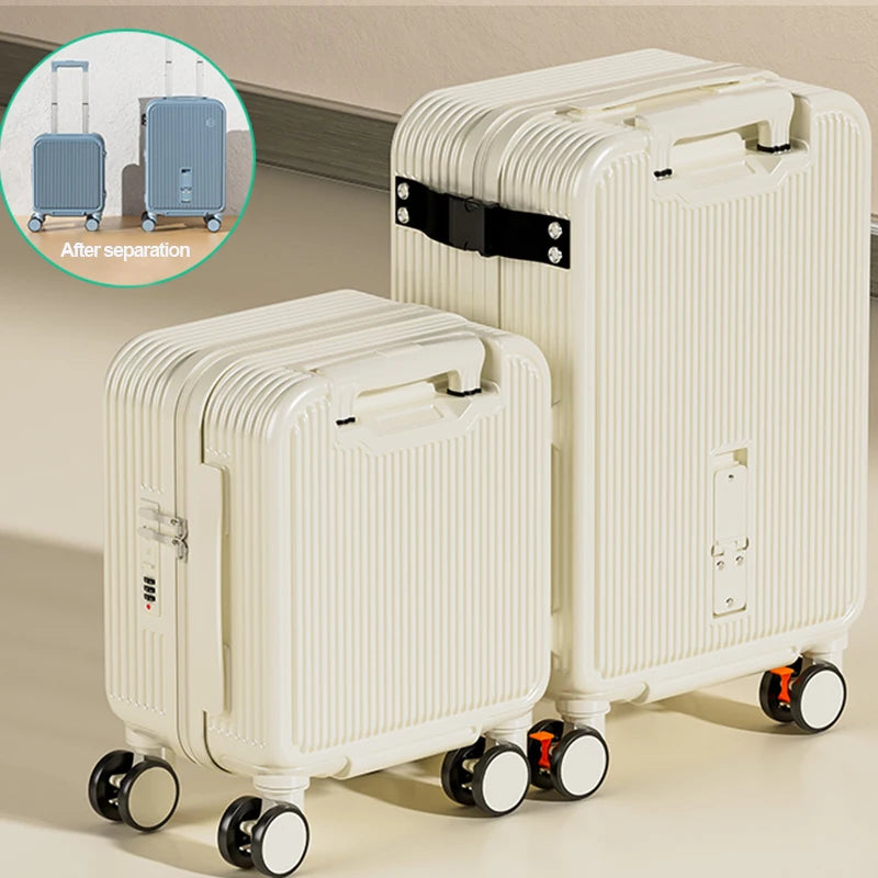 Valise enfant cabine duo à roulette