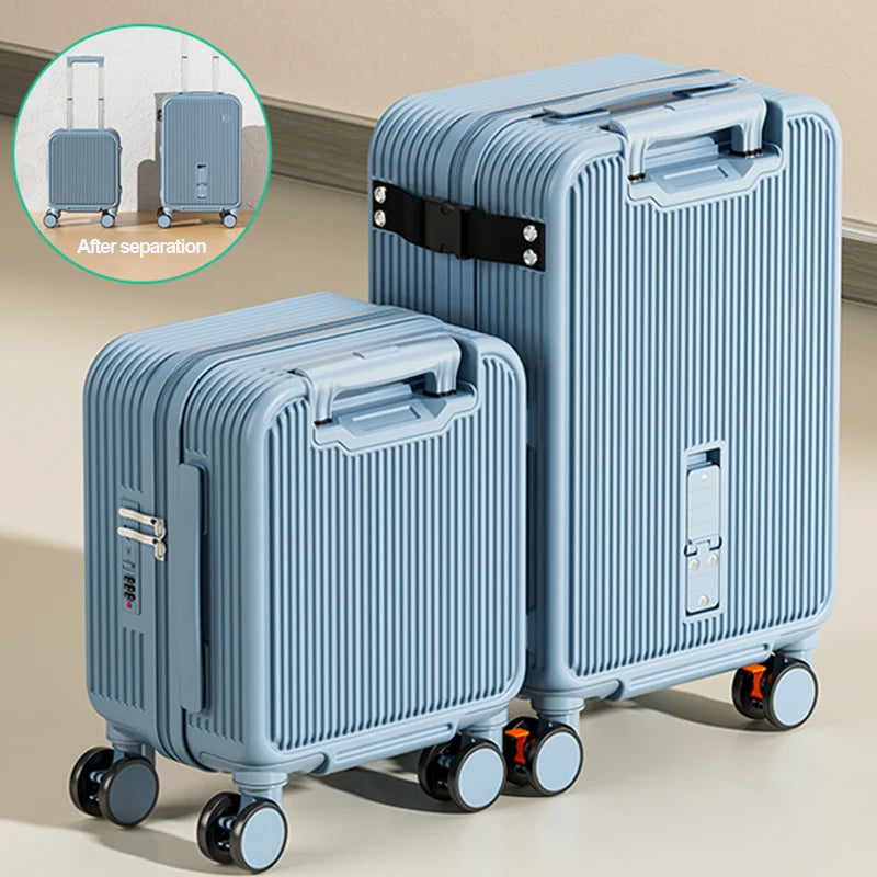 Valise enfant cabine duo à roulette