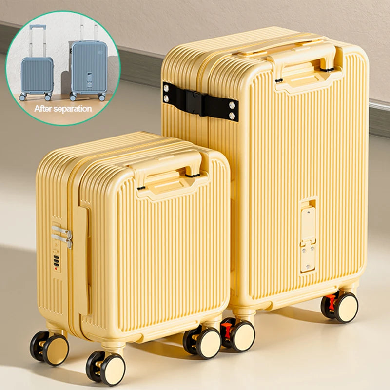 Valise enfant cabine duo à roulette