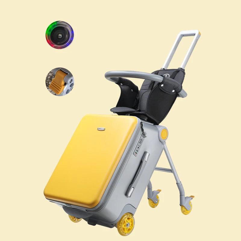 valise-poussette-jaune