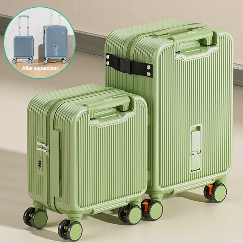 Valise enfant cabine duo à roulette