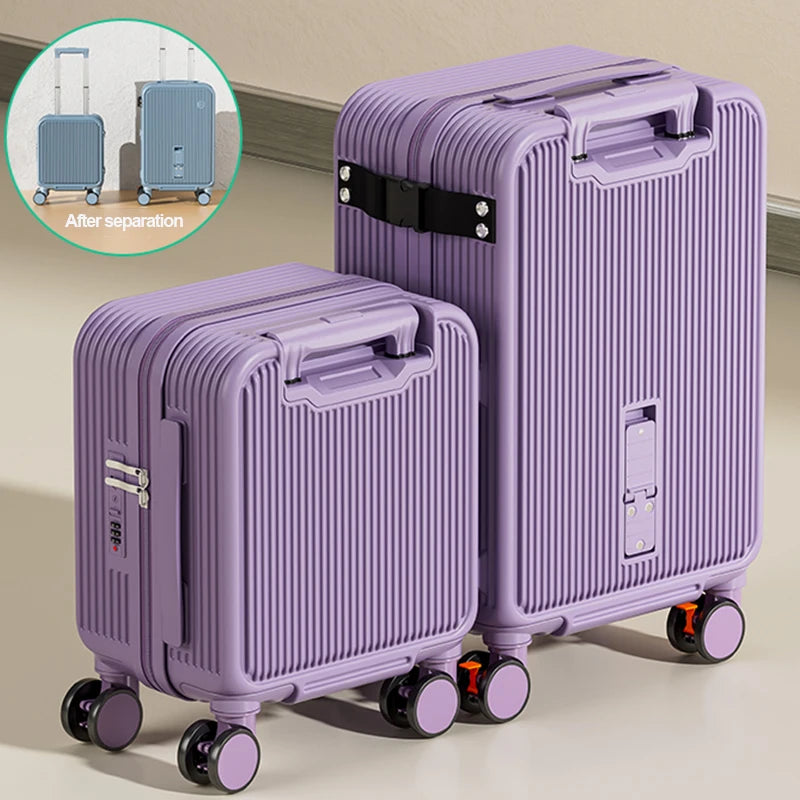 Valise enfant cabine duo à roulette